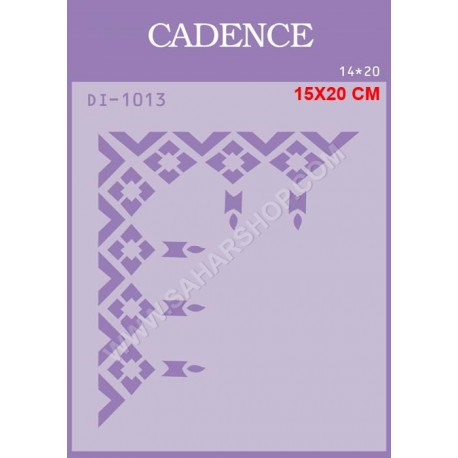 شابلون استنسیل کادنس DI-1013