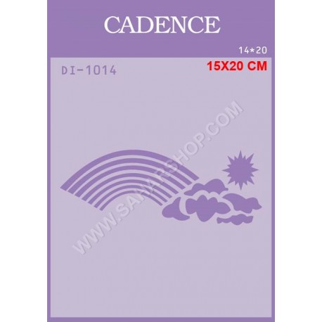 شابلون استنسیل کادنس DI-1014