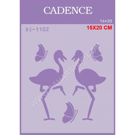 شابلون استنسیل کادنس DI-1102