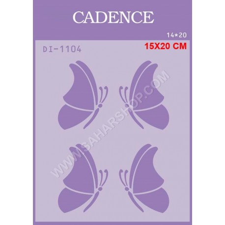 شابلون استنسیل کادنس DI-1104