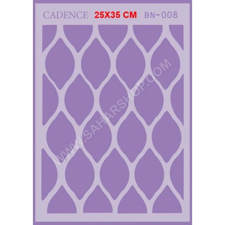 شابلون استنسیل کادنس BN-008