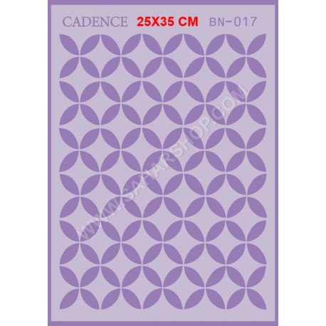 شابلون استنسیل کادنس BN-017