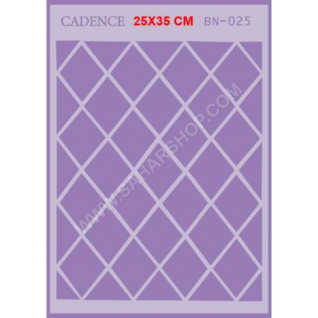 شابلون استنسیل کادنس BN-025