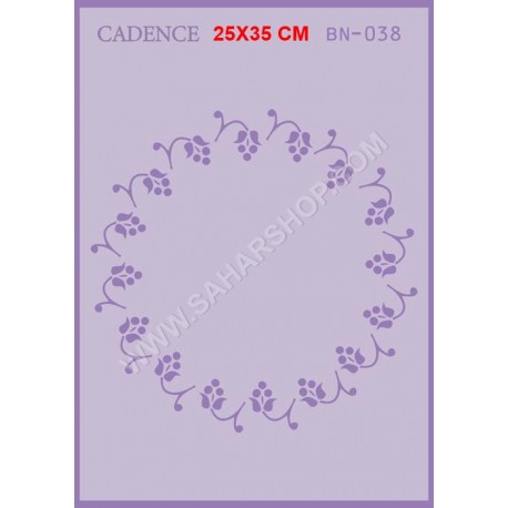 شابلون استنسیل کادنس BN-038