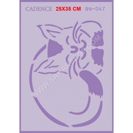 شابلون استنسیل کادنس BN-047