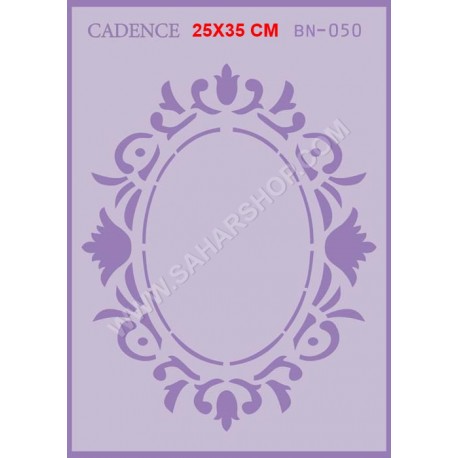 شابلون استنسیل کادنس BN-050