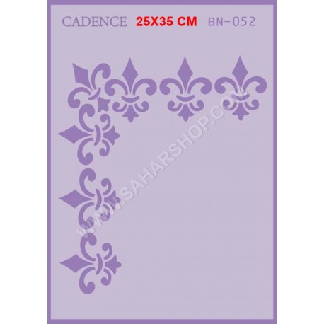 شابلون استنسیل کادنس BN-052