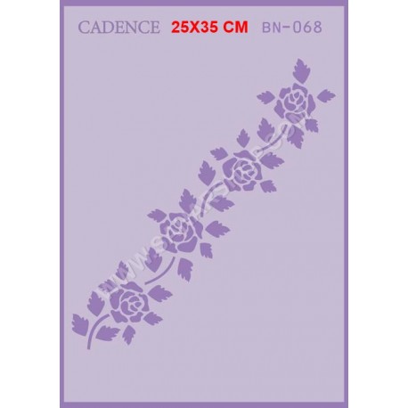 شابلون استنسیل کادنس BN-068