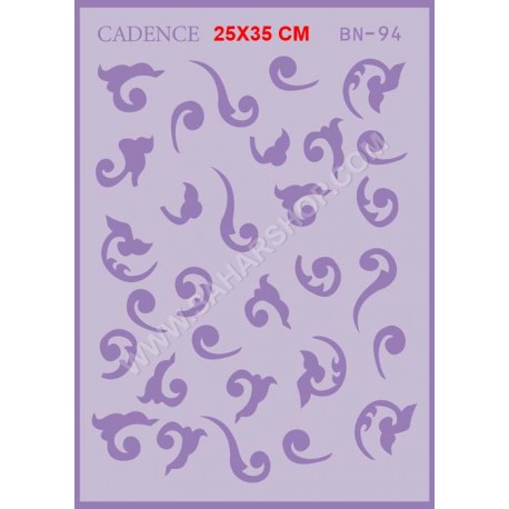 شابلون استنسیل کادنس BN-094