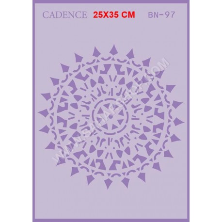شابلون استنسیل کادنس BN-097