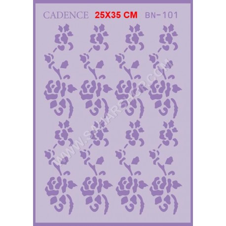 شابلون استنسیل کادنس BN-101