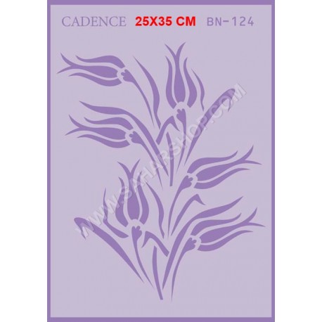 شابلون استنسیل کادنس BN-124