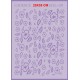 شابلون استنسیل کادنس OZEL-20