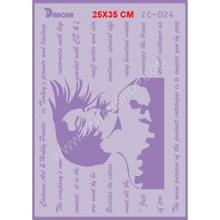 شابلون استنسیل ZC-024