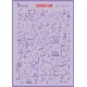 شابلون استنسیل ZC-059