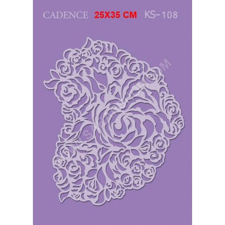 شابلون استنسیل کادنس KS-008