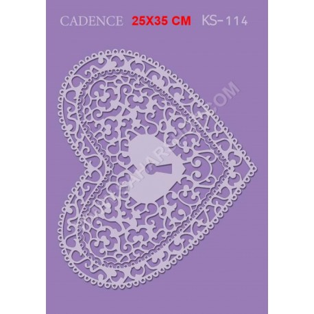 شابلون استنسیل کادنس KS-014
