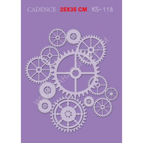 شابلون استنسیل کادنس KS-018