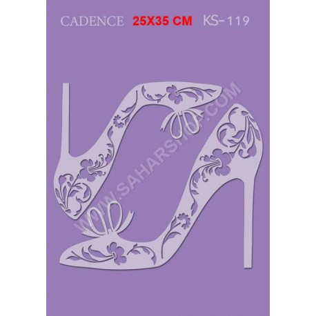 شابلون استنسیل کادنس KS-019