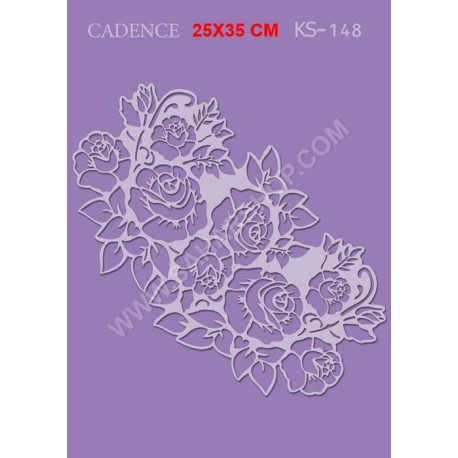 شابلون استنسیل کادنس KS-048