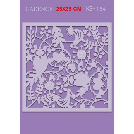 شابلون استنسیل کادنس KS-054