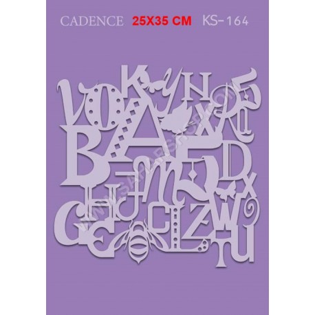 شابلون استنسیل کادنس KS-064