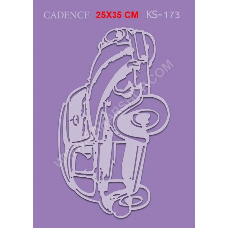 شابلون استنسیل کادنس KS-073