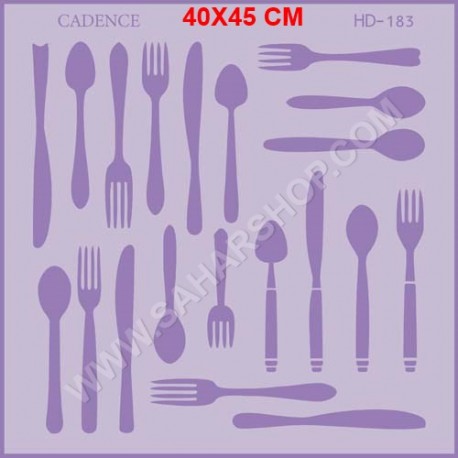 شابلون استنسیل HD-183