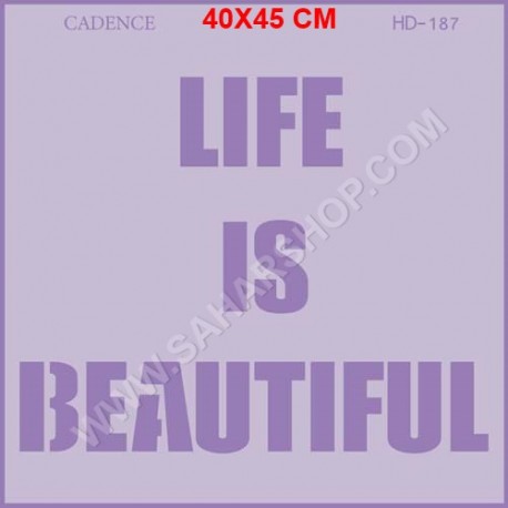 شابلون استنسیل HD-187