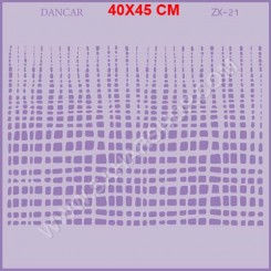 شابلون استنسیل ZX : 21