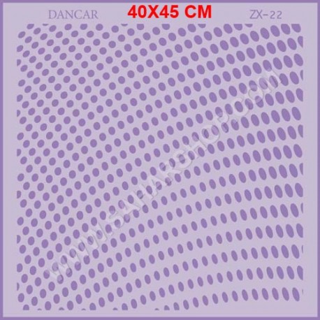 شابلون استنسیل ZX : 22
