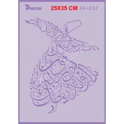 شابلون استنسیل AS-632