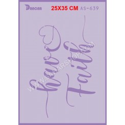 شابلون استنسیل AS-639