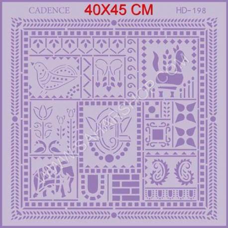 شابلون استنسیل HD-198