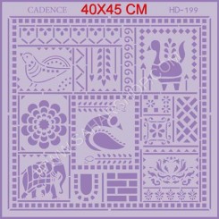 شابلون استنسیل HD-199