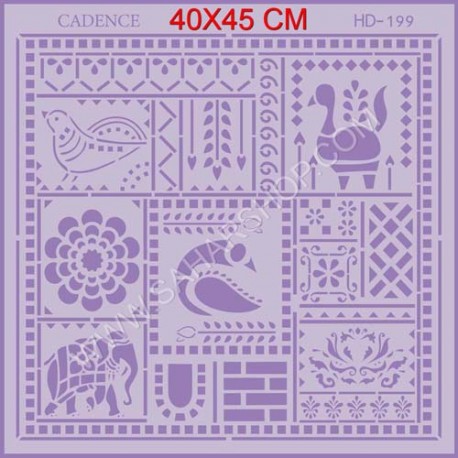 شابلون استنسیل HD-199