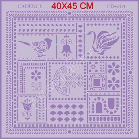 شابلون استنسیل HD-201