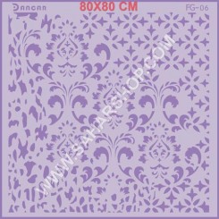 شابلون استنسیل FG-006