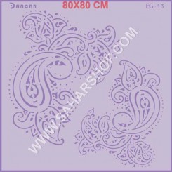 شابلون استنسیل FG-013