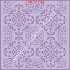شابلون استنسیل FG-018