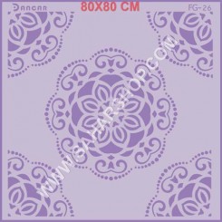 شابلون استنسیل FG-026