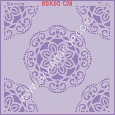 شابلون استنسیل FG-026