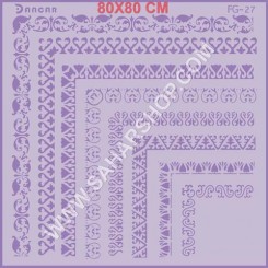 شابلون استنسیل FG-027