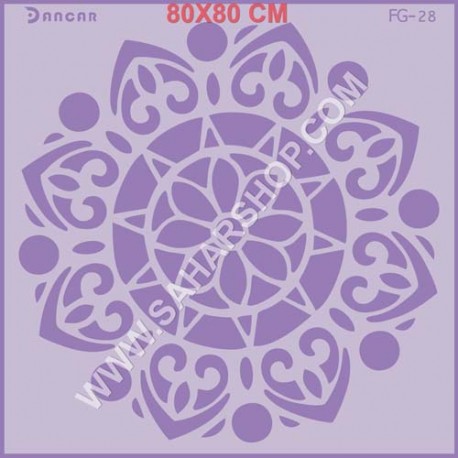 شابلون استنسیل FG-028