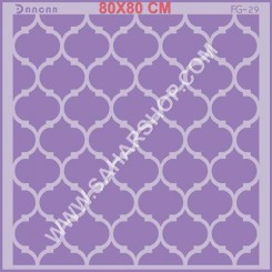 شابلون استنسیل FG-029