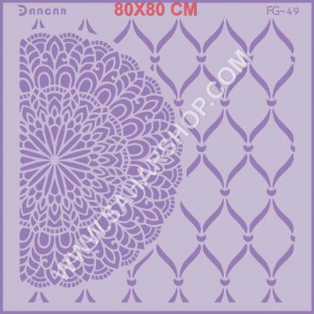 شابلون استنسیل FG-049