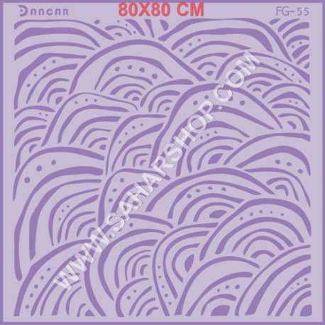 شابلون استنسیل FG-055