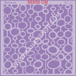 شابلون استنسیل FG-057