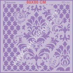 شابلون استنسیل FG-059