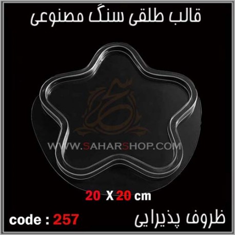 قالب طلقی 257 ظروف پذیرایی قالب طلقی 257 ظروف پذیرایی